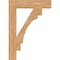 Ekena Millwork Merced Block Smooth Bracket, Western Red Cedar, 5 1/2"W x 30"D x 42"H BKT06X30X42MRC05SWR - alternate 4